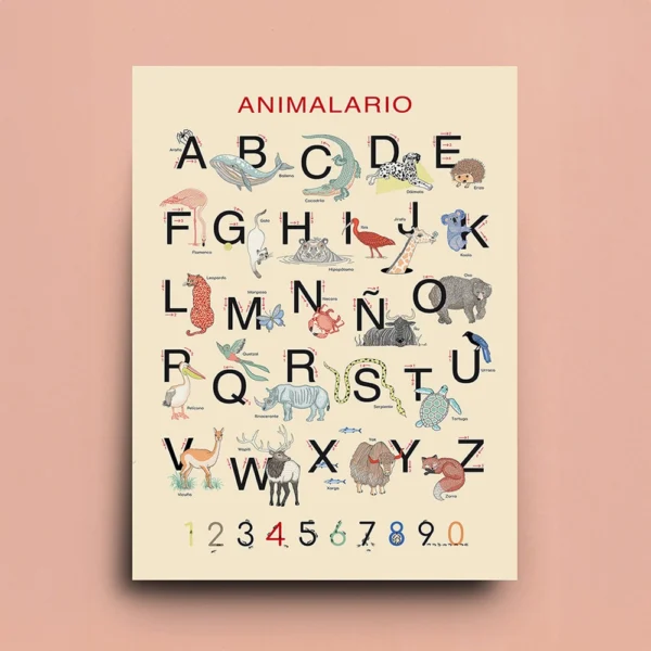 ANIMALARIO (poster canvas) - Imagen 3