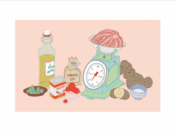 INGREDIENTES PULPO