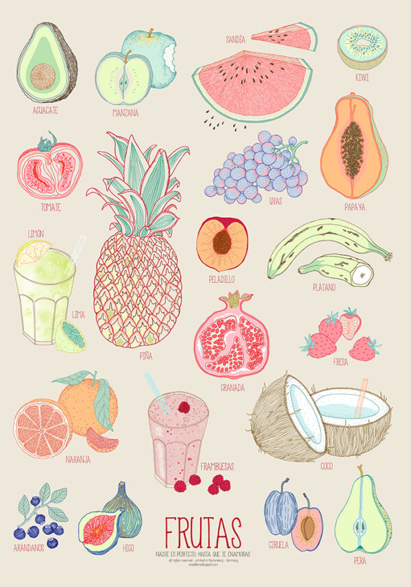 TIPOS DE FRUTAS