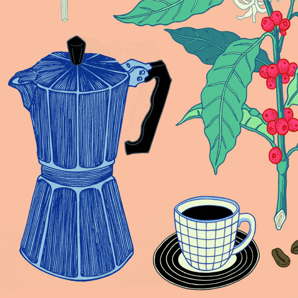 COFEE TIME PEACH